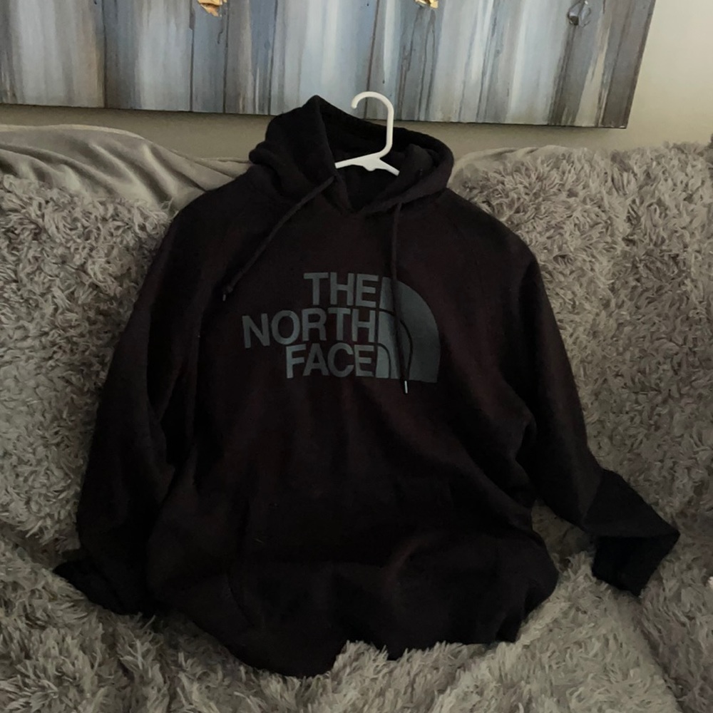 The North Face hooded sweatshirt
